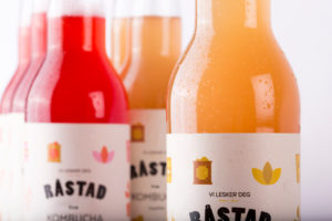 Råstad Kombucha etikett