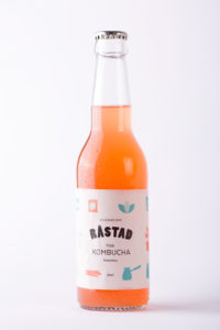 Råstad Kombucha Rabarbra